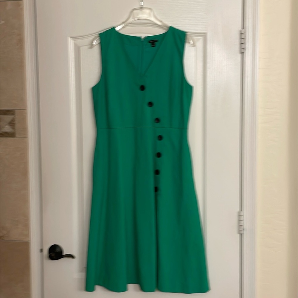 Sleevelesss Linen blend dress